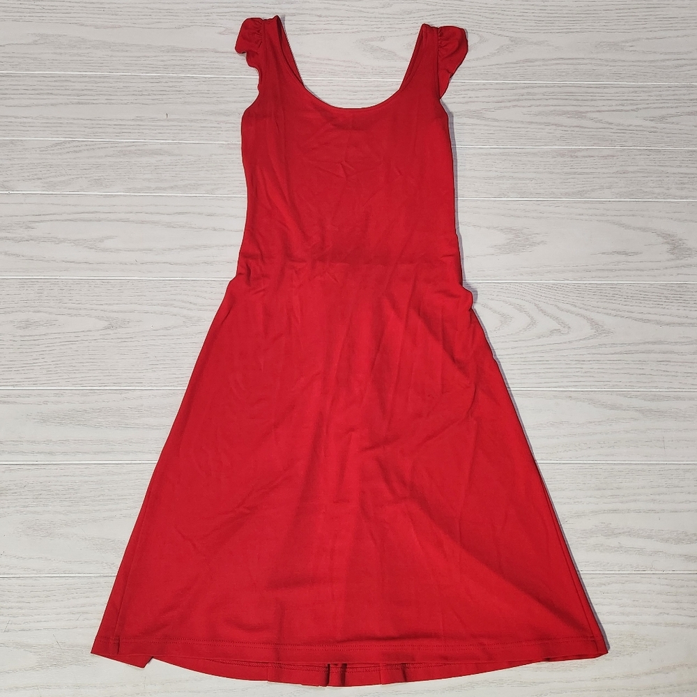 Burberry Red cling dress